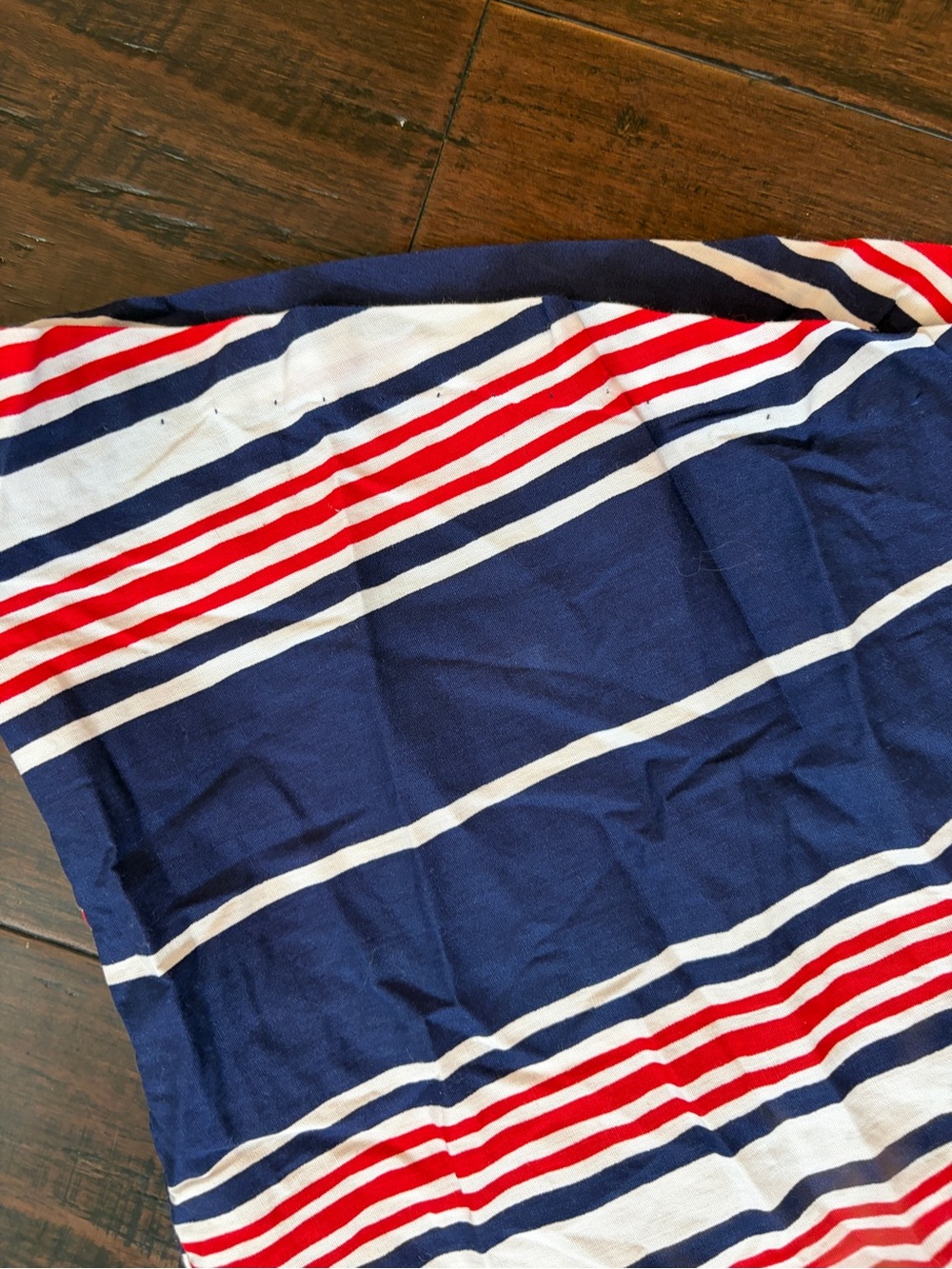 Vintage Navy Striped Sundress with Red & White Accents 4th of July Summer 90’s - Picture 10 of 10